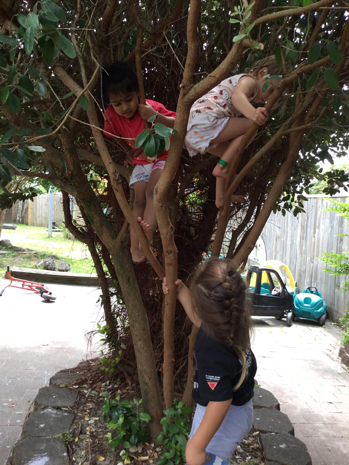 Children learning and playing at Little Village Preschool